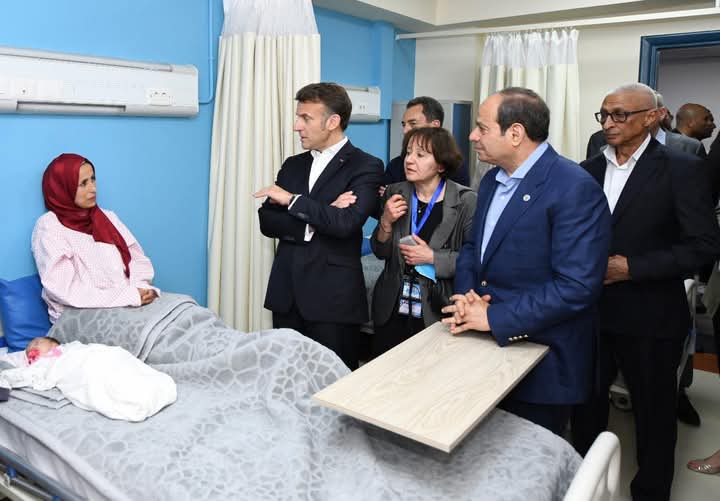 السيسي وماكرون في العريش لتفقد الجهود الإنسانية لدعم غزة - 7 - سيناء الإخبارية
