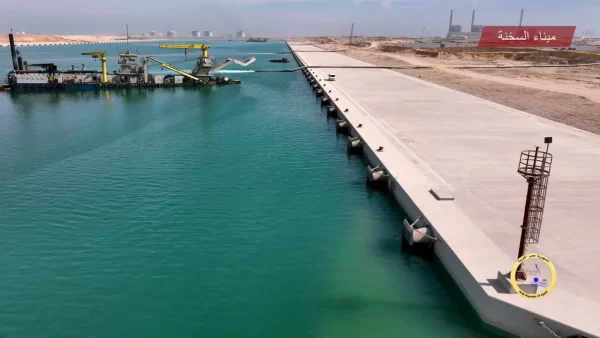 ميناء السخنة يواصل التطوير ضمن مشروع الربط اللوجيستي بين البحرين - 9 - سيناء الإخبارية