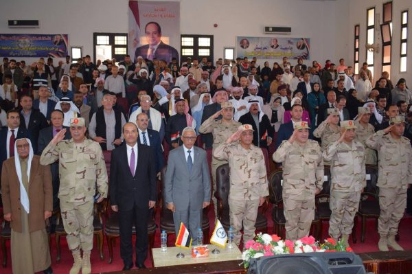 جامعة العريش تحتضن احتفالية وطنية لتسليم شهادات الإعفاء من التجنيد لذوي الهمم وأبناء شمال سيناء في ذكرى تحرير سيناء - 15 - سيناء الإخبارية