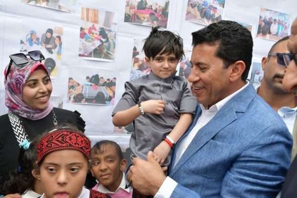 وزير الشباب والرياضة يفتتح معرض المنتجات الحرفية والتراثية بمناسبة عيد تحرير سيناء - 5 - سيناء الإخبارية