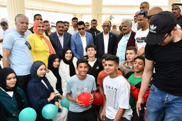 بحضور وزير الشباب.. مهرجان رياضي في شمال سيناء بمشاركة 250 فلسطينيًا - 1 - سيناء الإخبارية