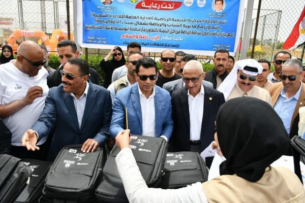 بحضور وزير الشباب.. مهرجان رياضي في شمال سيناء بمشاركة 250 فلسطينيًا - 5 - سيناء الإخبارية