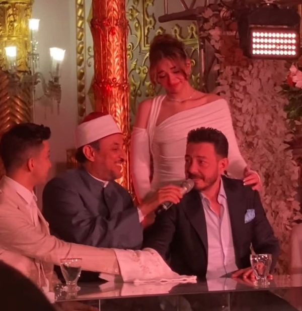 أحمد زاهر يذرف الدموع في عقد قران ابنته ليلى على المنتج هشام جمال بحضور نجوم الفن والرياضة - 11 - سيناء الإخبارية