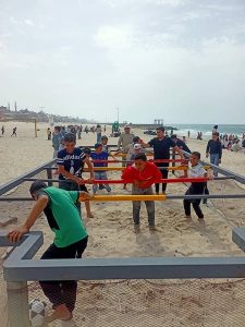 أنشطة شاطئية تُضيء سماء شمال سيناء احتفالًا بالتحرير.. والنشء في قلب المشهد - 3 - سيناء الإخبارية
