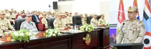 تنفيذ المرحلة الرئيسية لمشروع مراكز القيادة التعبوي بحضور القائد العام للقوات المسلحة - 1 - سيناء الإخبارية