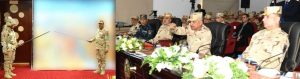تنفيذ المرحلة الرئيسية لمشروع مراكز القيادة التعبوي بحضور القائد العام للقوات المسلحة - 5 - سيناء الإخبارية