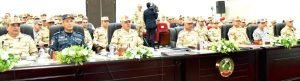 تنفيذ المرحلة الرئيسية لمشروع مراكز القيادة التعبوي بحضور القائد العام للقوات المسلحة - 7 - سيناء الإخبارية