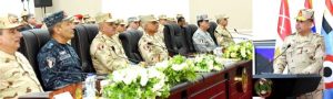 تنفيذ المرحلة الرئيسية لمشروع مراكز القيادة التعبوي بحضور القائد العام للقوات المسلحة - 3 - سيناء الإخبارية
