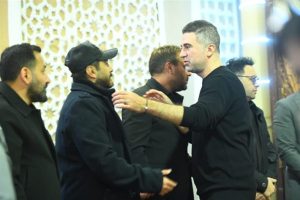 عزاء مهيب لوالدة زوجة رامي صبري.. نجوم الفن والإعلام يتوافدون لتقديم واجب العزاء - 19 - سيناء الإخبارية