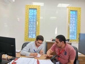 فريق الإشراف بالهيئة العامة للرعاية الصحية يتفقد وحدة طب أسرة طابا بجنوب سيناء - 1 - سيناء الإخبارية