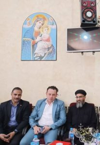 في أجواء تسودها المحبة..رئيس إقليم القناة يزور كنيسة موسى النبي لتهنئة الأقباط بعيد القيامة - 5 - سيناء الإخبارية
