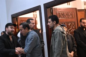 نجوم الفن يواسون نضال الشافعي في عزاء زوجته بالشيخ زايد - 31 - سيناء الإخبارية