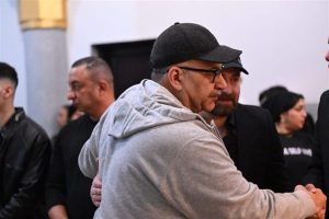 نجوم الفن يواسون نضال الشافعي في عزاء زوجته بالشيخ زايد - 3 - سيناء الإخبارية