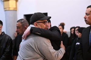 نجوم الفن يواسون نضال الشافعي في عزاء زوجته بالشيخ زايد - 5 - سيناء الإخبارية