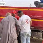 الهلال الأحمر يواصل دعمه الإنساني في شمال سيناء - 1 - سيناء الإخبارية