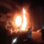 خسائر بملايين الجنيهات في حريق مطعم شهير بمصر الجديدة - 1 - سيناء الإخبارية