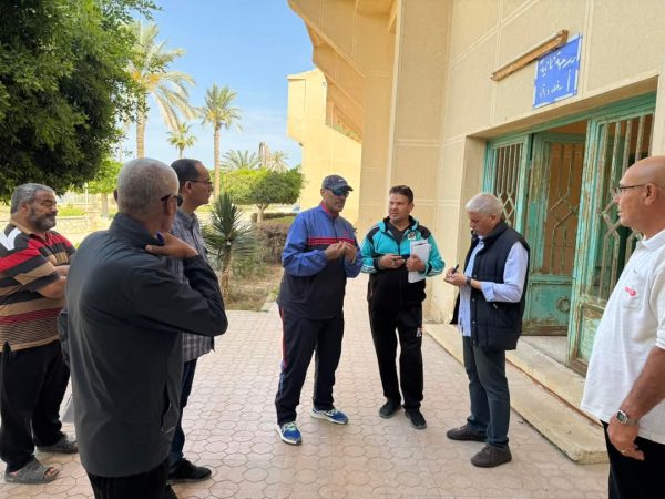 جولة تفقدية لمدير شباب ورياضة شمال سيناء لمتابعة تطوير منشآت العريش الرياضية - 1 - سيناء الإخبارية