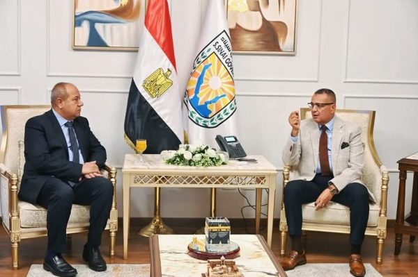 محافظ جنوب سيناء يبحث مع رئيس "القناة للكهرباء" دعم مشروعات التنمية بالمحافظة - 5 - سيناء الإخبارية