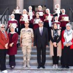 رئيس جامعة العريش يكرم 200 طالبة اجتزن دورة التربية الوطنية - 1 - سيناء الإخبارية