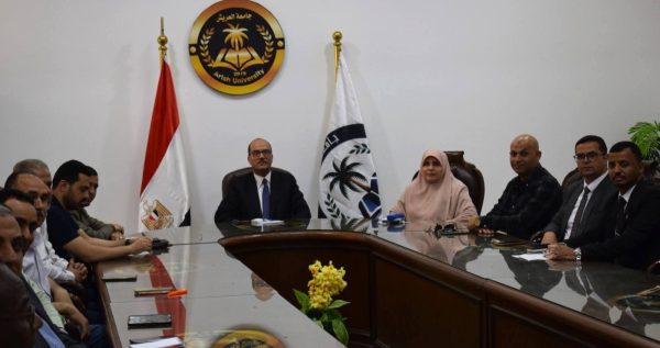جامعة العريش تُطلق فريق "مستقبل الجامعة" لرسم خريطة التطوير - 7 - سيناء الإخبارية