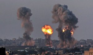 استشهاد فلسطينية في قصف عنيف استهدف مناطق متفرقة بغزة - 1 - سيناء الإخبارية