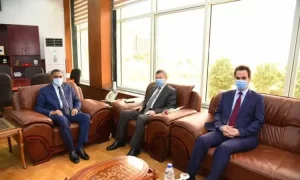 المسلماني يهنئ خالد البلشي بعد فوزه بدورة جديدة - 3 - سيناء الإخبارية