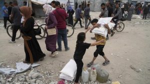 بغطاء المساعدات..الاحتلال يسمح بتسليح طاقم الشركة الأمريكية في غزة - 1 - سيناء الإخبارية