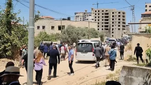 شاهد لحظة إطلاق النار على وفد دبلوماسي دولي في جنين - 5 - سيناء الإخبارية