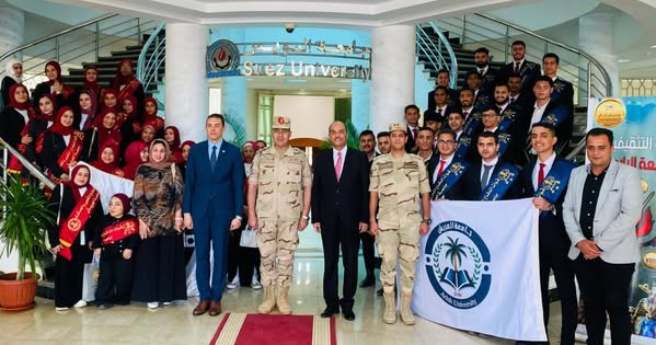 طلاب جامعة العريش يتألقون في احتفالية وطنية كبرى بجامعة السويس - 9 - سيناء الإخبارية