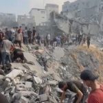 غارة إسرائيلية على مخيم جباليا تودي بحياة 4 فلسطينيين وتصيب العشرات - 1 - سيناء الإخبارية