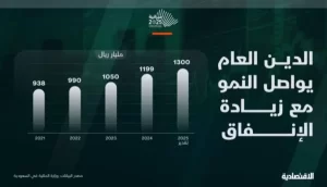 قفزة تاريخية في الدين العام السعودي تتجاوز 1.3 تريليون ريال - 3 - سيناء الإخبارية