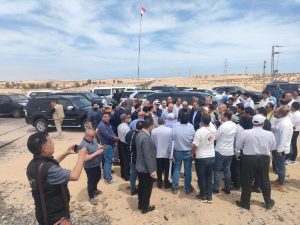 كامل الوزير يتفقد مشروع السكة الحديد الجديد بشمال سيناء - 1 - سيناء الإخبارية