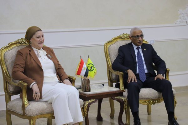 محافظ شمال سيناء يستقبل رئيسة "الطفولة والأمومة" ويبحثان دعم حقوق الطفل وتمكين الفتيات - 9 - سيناء الإخبارية
