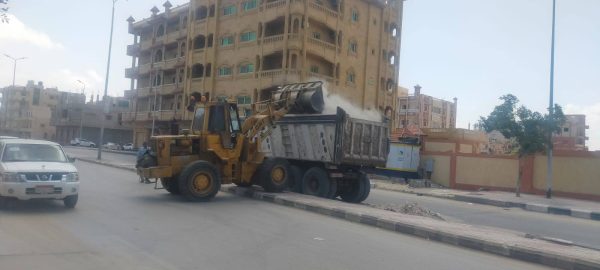 محافظ شمال سيناء يواصل متابعة أعمال النظافة