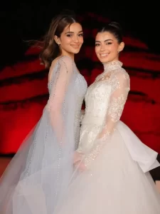 ملك أحمد زاهر تكشف سر غياب تامر حسني وزياد برجي عن حفل زفاف شقيقتها - 3 - سيناء الإخبارية