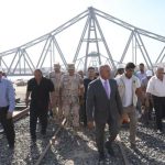 وزير النقل يتفقد مشروع خط السكة الحديد بين بئر العبد والعريش بطول 341 كيلومترًا - 1 - سيناء الإخبارية