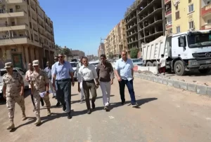 محافظ أسوان يتابع تطوير طريق السادات ويوجه بسرعة إنجاز المرافق - 5 - سيناء الإخبارية