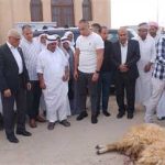 محافظ شمال سيناء يؤدي صلاة العيد في الشلاق ويوزّع الأضاحي على الأهالي - 1 - سيناء الإخبارية
