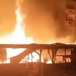 حريق هائل يلتهم أكثر من 33 محلًا بسوق السيراميك في المرج والخسائر بملايين الجنيهات - 1 - سيناء الإخبارية