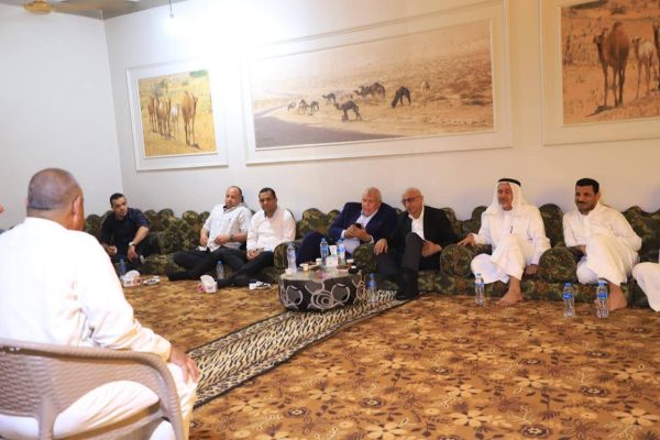 محافظ شمال سيناء يزور بئر العبد لتهنئة الأهالي بالعيد ويُعزي النائب سالم العكش - 3 - سيناء الإخبارية