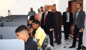 رئيس جامعة العريش يتفقد سير الامتحانات الإلكترونية ويشيد بالتزام الطلاب - 1 - سيناء الإخبارية