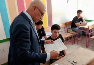محافظ شمال سيناء يتفقد لجان الثانوية العامة بالعريش ويؤكد انتظام الامتحانات - 7 - سيناء الإخبارية