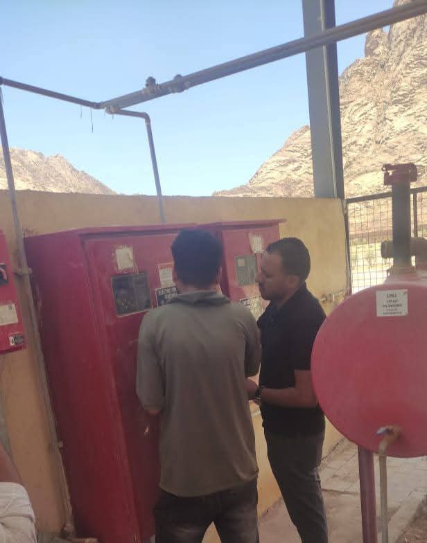 فريق "الرعاية الصحية" يتفقد مستشفى سانت كاترين للتأكد من جاهزيتها - 5 - سيناء الإخبارية