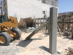 إزالة فورية لمخالفة بناء في العريش ضمن الموجة 26 - 5 - سيناء الإخبارية