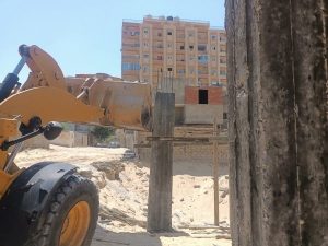 إزالة فورية لمخالفة بناء في العريش ضمن الموجة 26 - 35 - سيناء الإخبارية