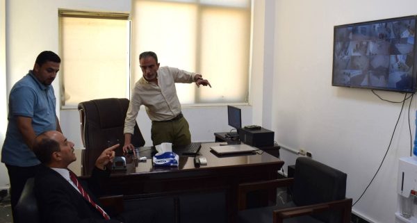 رئيس جامعة العريش يتفقد منظومة التحول الرقمي وأنظمة المراقبة المركزية  - 1 - سيناء الإخبارية