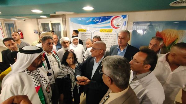 وفد البرلمان العربي يتفقد مستشفيات العريش ويشيد بجهود مصر في علاج الفلسطينيين.. صور - 7 - سيناء الإخبارية