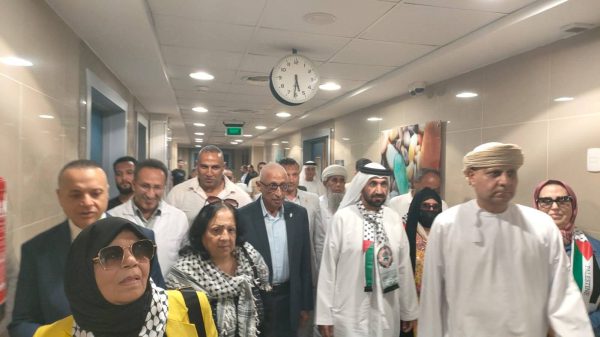 وفد البرلمان العربي يتفقد مستشفيات العريش ويشيد بجهود مصر في علاج الفلسطينيين.. صور - 1 - سيناء الإخبارية