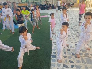 نجوم نادي العريش الرياضي يواصلون تدريبات الكاراتيه بقيادة الكابتن أحمد وإبراهيم - 7 - سيناء الإخبارية