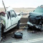 إصابة شخصين في حادث تصادم على الطريق الدولي بالعريش - 1 - سيناء الإخبارية